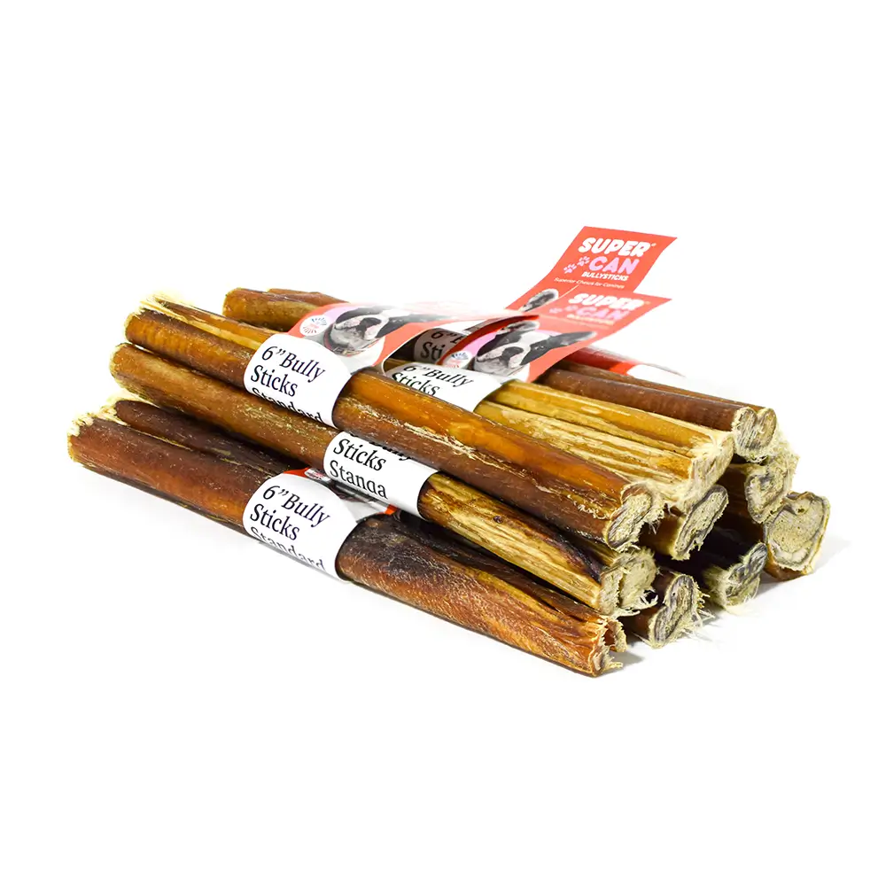 6 bully sticks standard