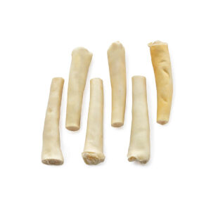 6" White Cow Tail - No Label