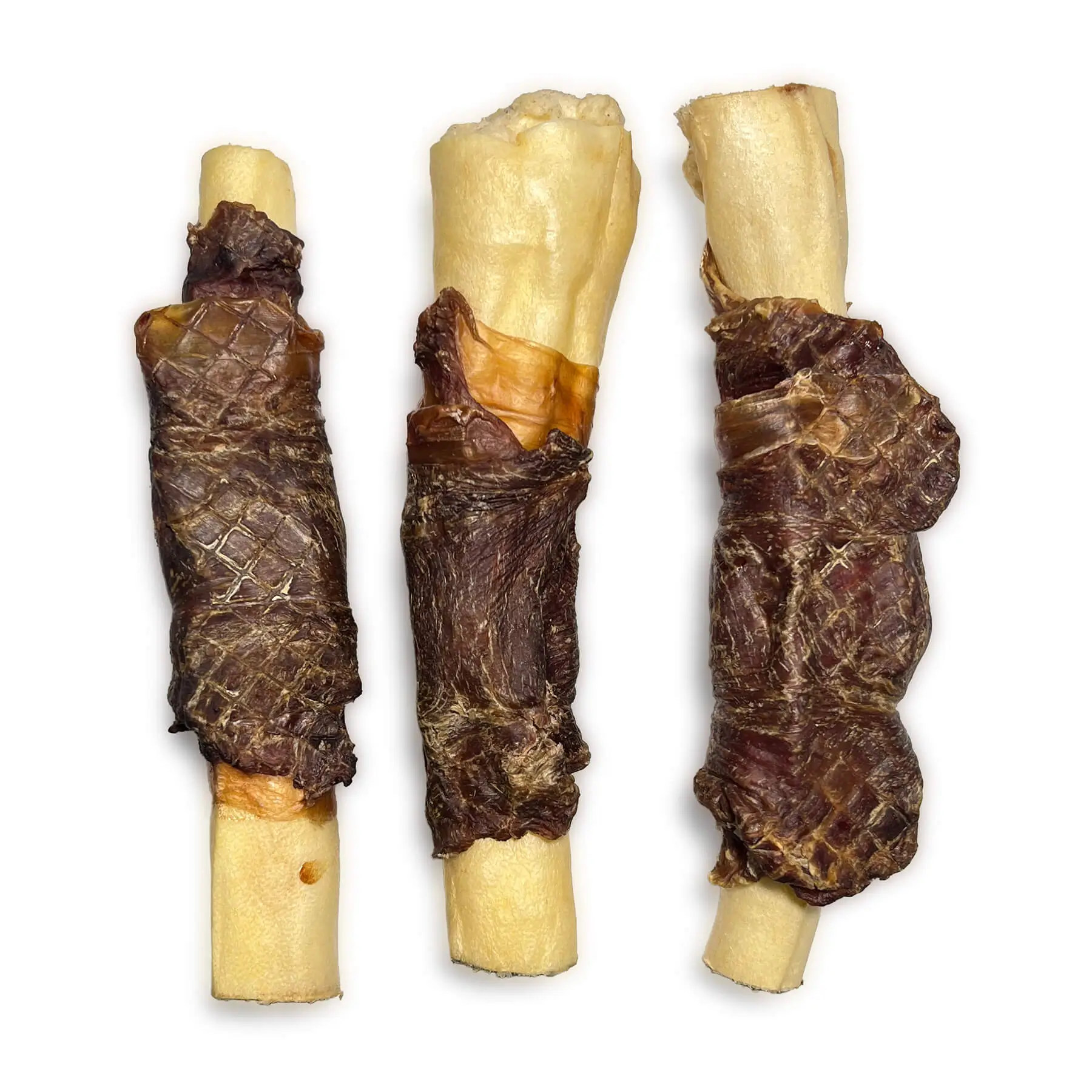 6 inch beef wrapped cow tail supercan wholesale