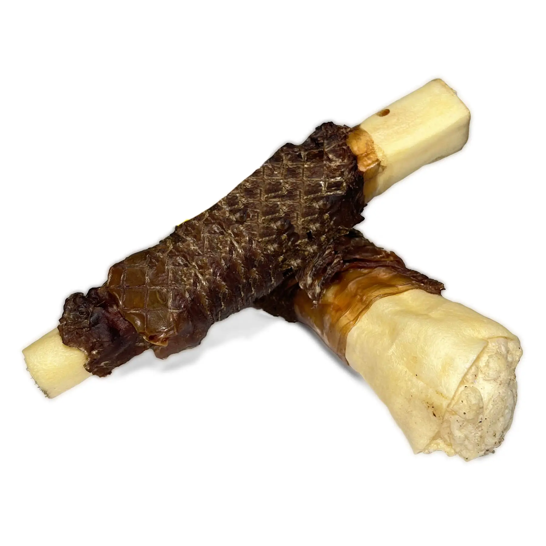 6 inch beef wrapped cow tail supercan wholesale